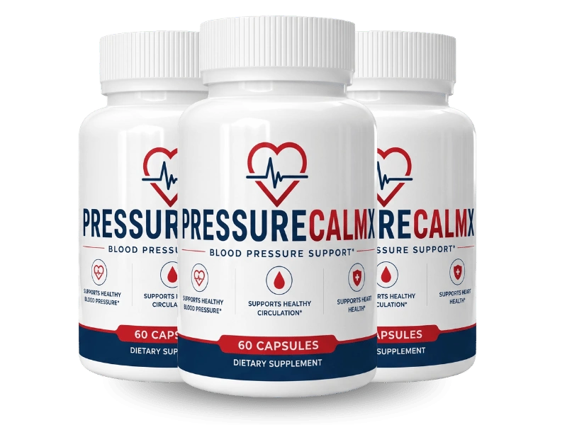 Three-bottle PressureCalmX 90-day supply